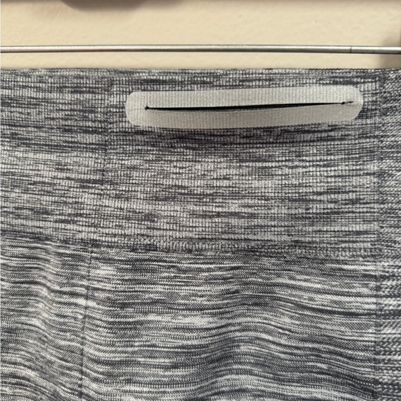 Under Armour Compression Heathered Gray Leggings - Picture 4 of 5